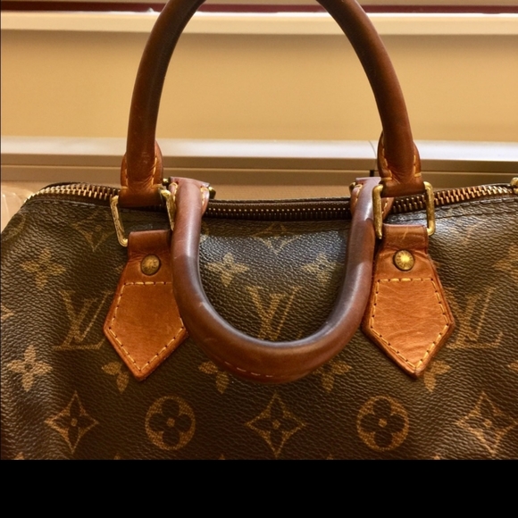 AUTHENTIC VINTAGE Louis Vuitton Monogram Satchel - Picture 2 of 10